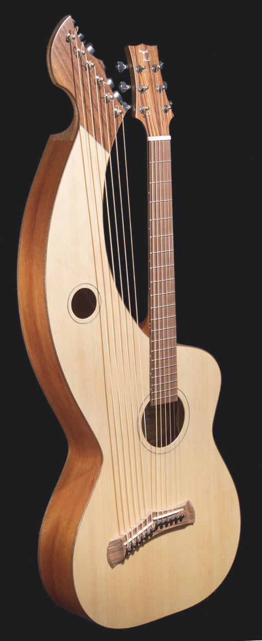 2016 Tonedevil Harp Guitar at Harp Guitar Music